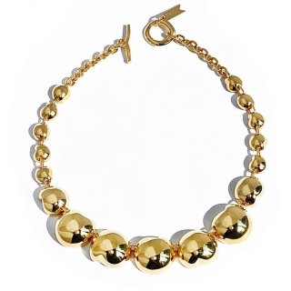 BIKO - Chloe Collar クロエ チェーンネックレス - Gold - BZAR