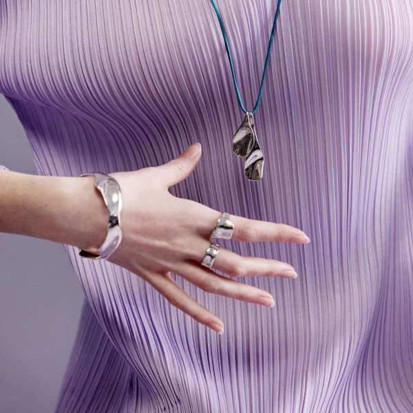 画像3: BIKO - Phoebe Bangle フィービーバングル - Silver (3)