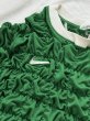 画像3: CELESTE BURGOYNE - THE RUCHED SPORTS TEE バブルスポーツTシャツ - GREEN (3)