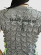 画像11: CELESTE BURGOYNE - THE RUCHED SPORTS TEE バブルスポーツTシャツ - GREY (11)