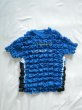 画像2: CELESTE BURGOYNE - THE RUCHED SPORTS TEE バブルスポーツTシャツ - BLUE (2)