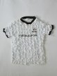 画像1: CELESTE BURGOYNE - THE RUCHED SPORTS TEE バブルスポーツTシャツ - WHITE (1)