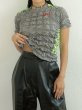 画像5: CELESTE BURGOYNE - THE RUCHED SPORTS TEE バブルスポーツTシャツ - GREY (5)