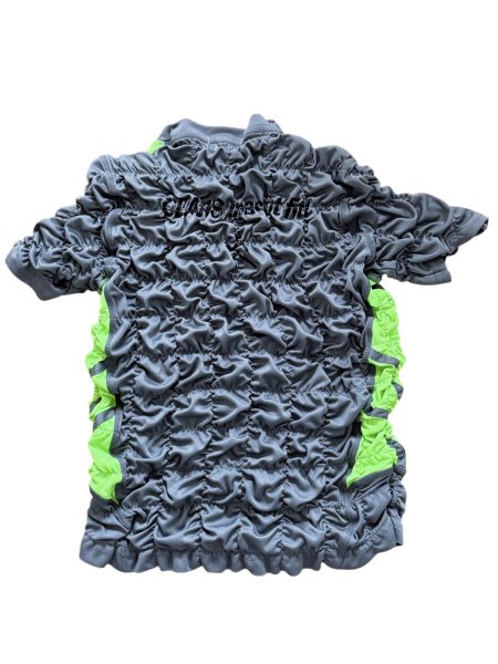 画像2: CELESTE BURGOYNE - THE RUCHED SPORTS TEE バブルスポーツTシャツ - GREY (2)