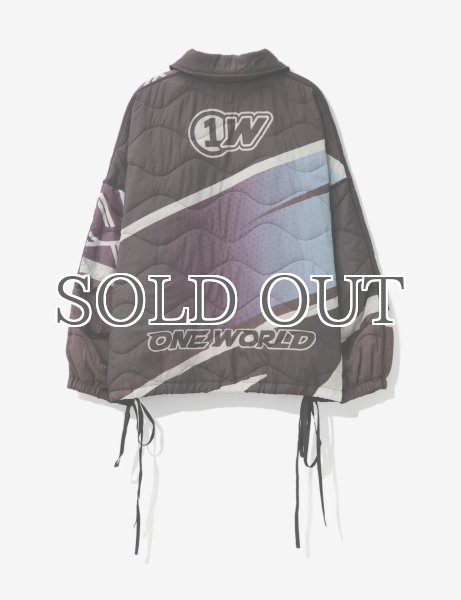 画像4: DHRUV KAPOOR - One World Padded Jacket  ワンワールド キルティングジャケット (4)