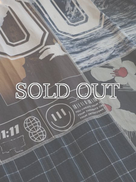 画像9: DHRUV KAPOOR - Mix Media Tunic Dress ミックスメディアパネルシャツドレス (9)