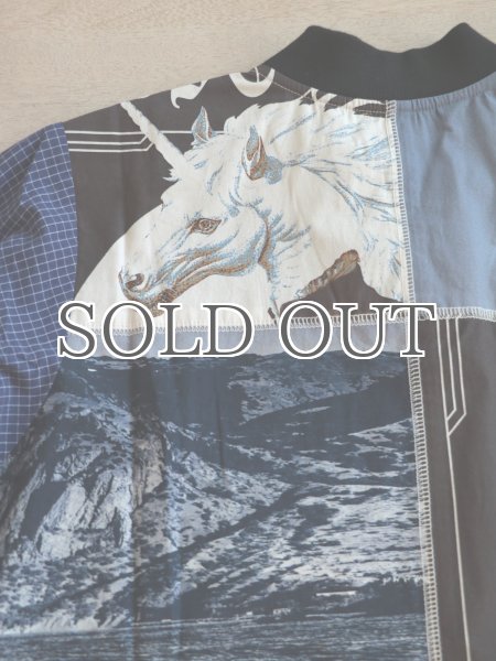 画像7: DHRUV KAPOOR - Mix Media Tunic Dress ミックスメディアパネルシャツドレス (7)