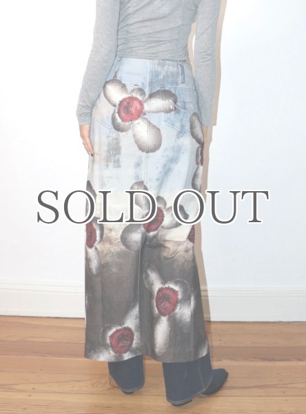 画像10: DHRUV KAPOOR - Engineered Unicorn Cargo Denim Skirt ユニーコーンカーゴデニムスカート (10)