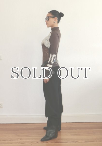 画像11: DHRUV KAPOOR -  Magic Minds Zipper Turtleneck - ユニコーンタートルネックトップ (11)