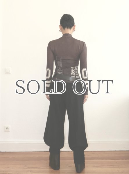 画像12: DHRUV KAPOOR -  Magic Minds Zipper Turtleneck - ユニコーンタートルネックトップ (12)