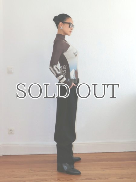 画像10: DHRUV KAPOOR -  Magic Minds Zipper Turtleneck - ユニコーンタートルネックトップ (10)