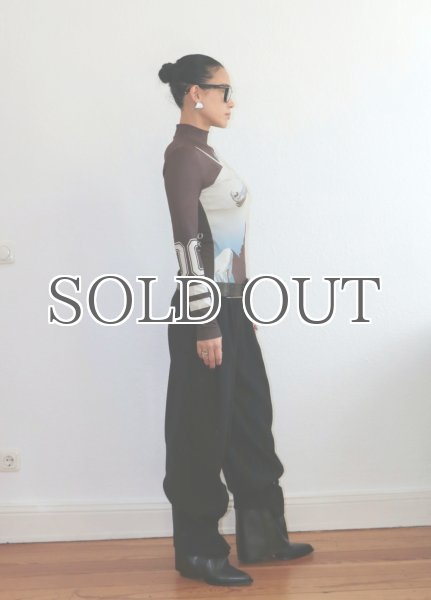 画像9: DHRUV KAPOOR -  Magic Minds Zipper Turtleneck - ユニコーンタートルネックトップ (9)