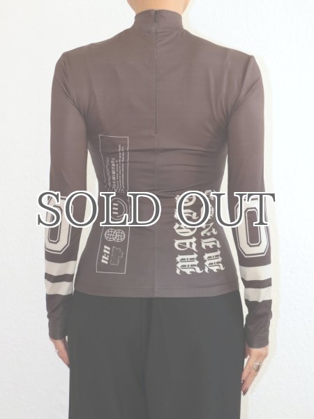 画像7: DHRUV KAPOOR -  Magic Minds Zipper Turtleneck - ユニコーンタートルネックトップ (7)