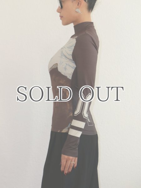 画像6: DHRUV KAPOOR -  Magic Minds Zipper Turtleneck - ユニコーンタートルネックトップ (6)