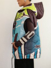 画像8: DHRUV KAPOOR - One World Padded Vest  オーバーサイズ 中綿キルティングベスト (8)