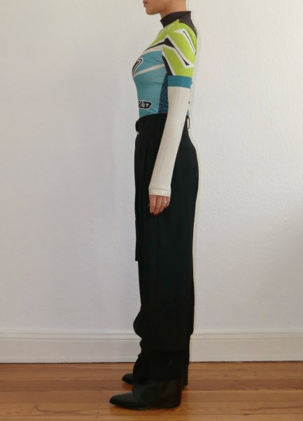 画像11: DHRUV KAPOOR - One World Padded Shoulder Turtleneck ショルダーパット付タートルネックトップ (11)