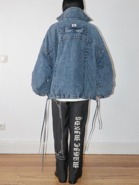 画像11: DHRUV KAPOOR - UNISEX Padded Denim Jacket 中綿入りオーバーサイズデニムジャケット (11)