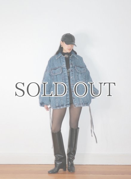 画像3: ［DHRUV KAPOOR］UNISEX Padded Denim Jacket 中綿入りオーバーサイズデニムジャケット (3)