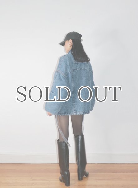 画像7: ［DHRUV KAPOOR］UNISEX Padded Denim Jacket 中綿入りオーバーサイズデニムジャケット (7)