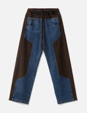 画像3: DHRUV KAPOOR - Paneled Sweatpants  デニムパネル スウェットパンツ (3)
