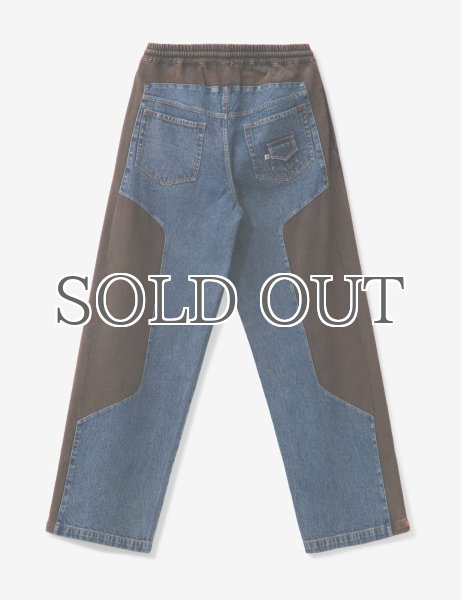 画像4: DHRUV KAPOOR - Paneled Sweatpants  デニムパネル スウェットパンツ (4)