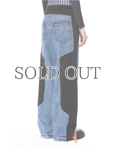画像7: DHRUV KAPOOR - Paneled Sweatpants  デニムパネル スウェットパンツ (7)