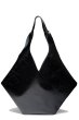 画像1: DIENÉE - LA EP レザーバッグ- Black Patent Creased Leather (1)