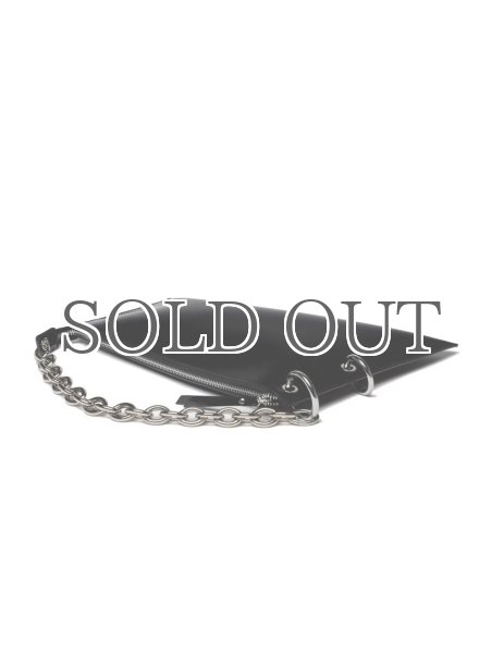 画像4: ［DIENEE］SAUND セミパテントレザーバッグ - Black Semi Patent Leather (4)