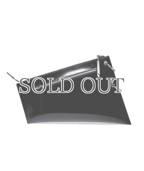 画像6: ［DIENEE］SAUND セミパテントレザーバッグ - Black Semi Patent Leather (6)