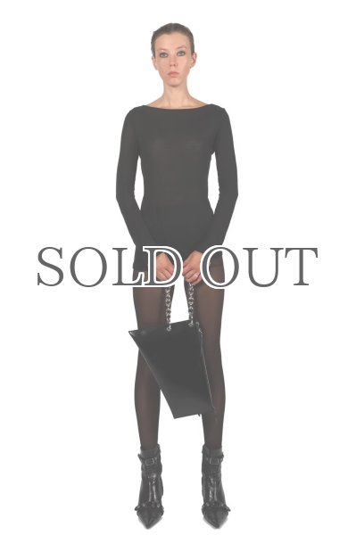 画像8: ［DIENEE］SAUND セミパテントレザーバッグ - Black Semi Patent Leather (8)