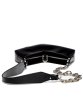 画像3: DIENÉE - VENERE CUBE  キューブ型セミパテントレザーバッグ - Black Semi Patent Leather (3)
