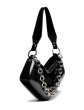 画像1: DIENÉE - VENERE CUBE  キューブ型セミパテントレザーバッグ - Black Semi Patent Leather (1)