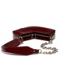 画像4: DIENÉE - VENERE CUBE SMALL  キューブ型セミパテントレザーバッグ - Burgundy Semi Patent Leather (4)