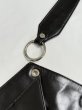 画像15: DIENÉE - DISTRICT  ショルダーレザーバッグ - Black Crush Leather (15)