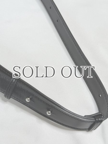 画像12: DIENÉE - DISTRICT  ショルダーレザーバッグ - Black Crush Leather (12)