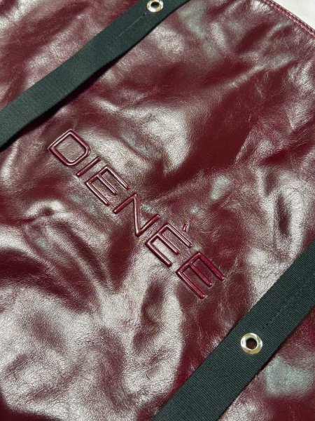 画像4: DIENÉE - KARTA  レザートートバッグ- Cherry / Black (4)