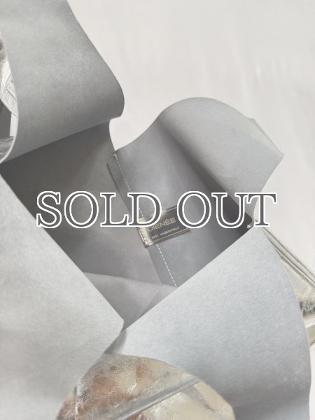 画像7: DIENÉE - LA EP レザーバッグ- Silver Creased Leather (7)