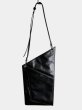 画像1: DIENÉE - DISTRICT  ショルダーレザーバッグ - Black Crush Leather (1)