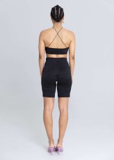 画像6: ESTHE  - Cross Cut Bralette クロスカットブラトップ - Black (6)