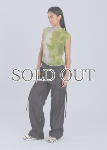 画像5: ESTHE  - Organza Cargo Trousers オーガンジートラウザーパンツ - Black (5)