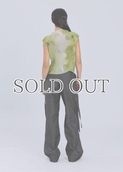 画像6: ESTHE  - Organza Cargo Trousers オーガンジートラウザーパンツ - Black (6)