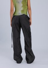 画像3: ESTHE  - Organza Cargo Trousers オーガンジートラウザーパンツ - Black (3)