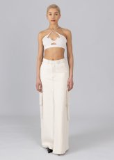 画像5: ESTHE - Web Cut-Out Bralette カットアウトブラトップ - Off White (5)