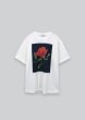 画像2: 【12月下旬発送】［ESTHE］Rose Print Cotton T-Shirt  -  WHITE (2)
