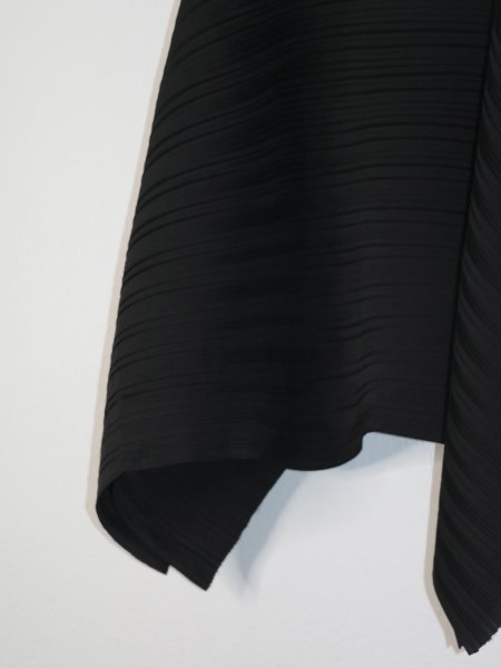 画像11: 【40%OFF】［ESTHE］Asymmetrical Pleated Skirt  アシンメトリープリーツスカート - Black (11)