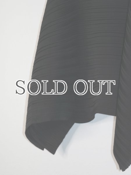 画像11: 【40%OFF】［ESTHE］Asymmetrical Pleated Skirt  アシンメトリープリーツスカート - Black (11)