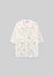 画像6: ESTHE -  OVER SIZED SHEER LACE SHIRT  オーバーサイズシアーシャツ - CREAM WHITE (6)