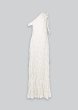 画像7: ESTHE - ONE SHOULDER JACQUARD MAXI DRESS  ジャガードワンショルダーマキシドレス - OFF WHITE (7)