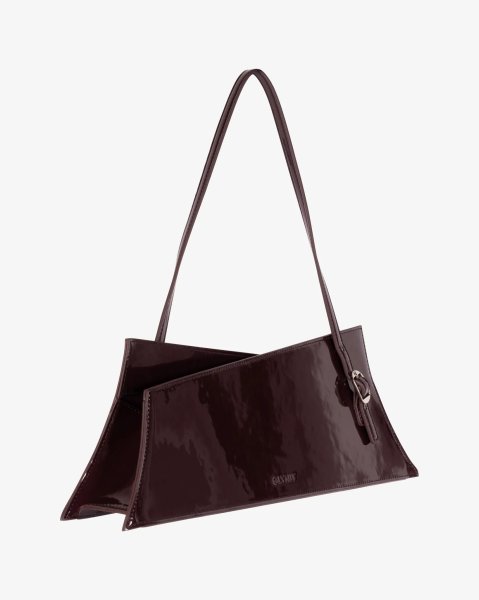 画像3: GLYNIT - ABBY ショルダーバッグ - WINE RED (3)