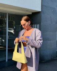 画像9: GLYNIT - BROOKE ショルダーバッグ - BUTTER YELLOW (9)